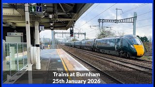 Trains At Burnham Sunday Morning On The Gwml Gwr And Elizabeth Line 4K Part 2