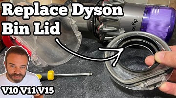 How to Replace Dyson Bin Lid V10 V11 V15 QUICK & EASY