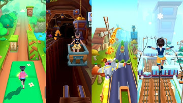 Subway Princess Runner 2020 Covering All Locations | Android/iOS Gameplay FHD