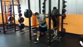 Martin Azzam - 425 Lb Raw Pause Squat