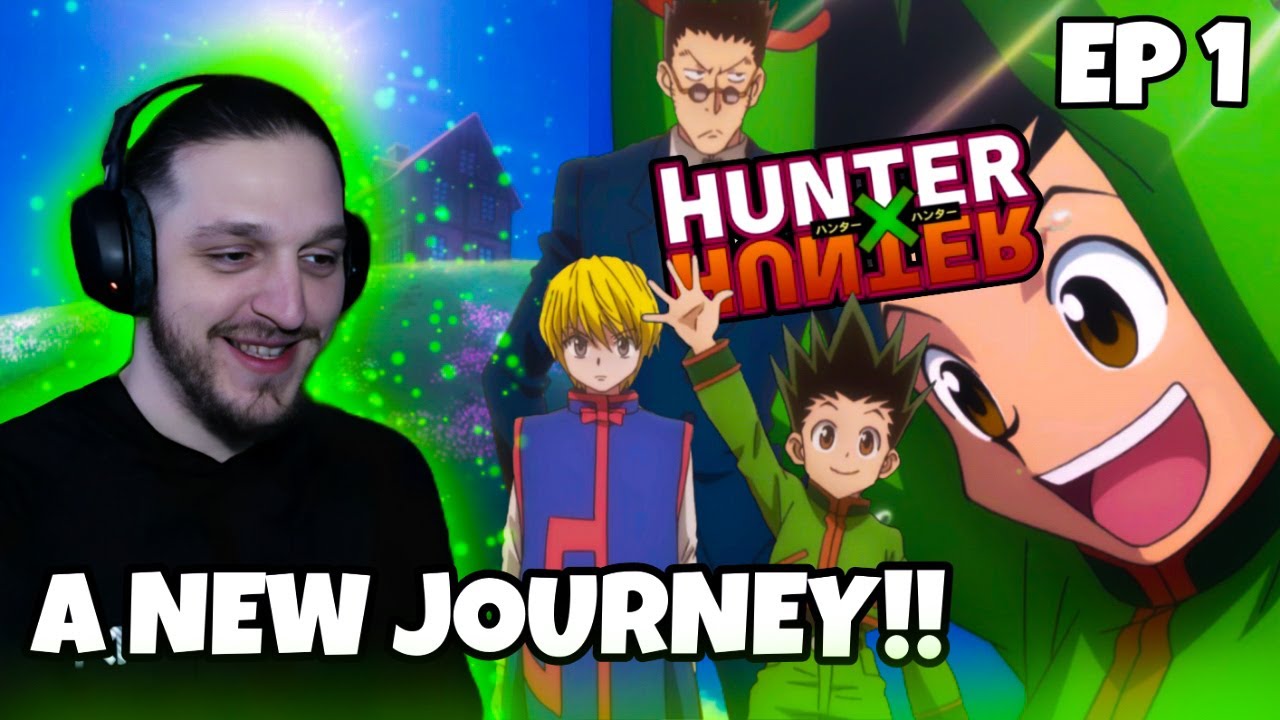 WE WATCHED HUNTER X HUNTER FOR THE FIRST TIME! Hunter x Hunter Episode 1  REACTION! 
