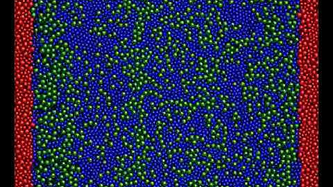 Size-segregation in dense, bi-disperse granular flows down a vertical chute
