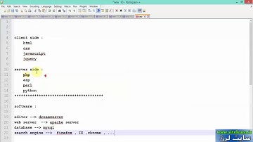 دانلود فیلم آموزش کامل و جامع PHP به زبان فارسی (1)