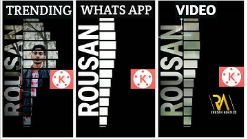 How To Create Trending Whatsapp Status Video Kinemaster | Status Video Editing | Kinemaster Editing