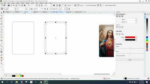 Corel Draw Tips & Tricks Intersect and Vignette for a photo Part 2