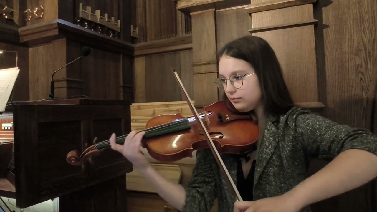 Ave Maria - G. Caccini, skrzypce + organy | skrzypce na pogrzeb