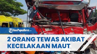 2 Orang Tewas Terjepit Kendaraan akibat Kecelakaan Maut, 3 Truk Tabrakan di Jalur Pantura Indramayu