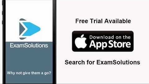 Core Maths, Mechanics and Statistics iOS Apps from ExamSolutions