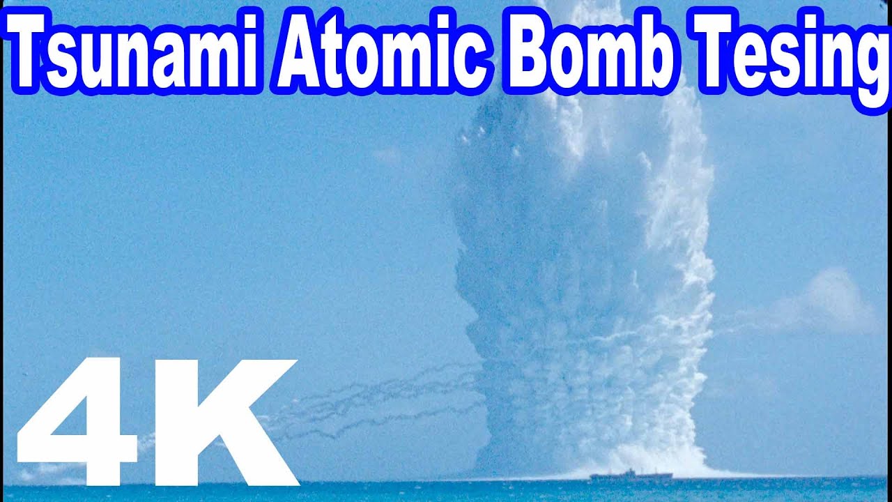 More footage about an underwater tsunami atomic bomb testing 1958