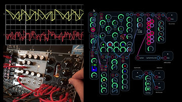 3D Sequencer Doepfer A-111-3 Micro Precision VCO Waveforms Demo