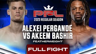 Alexei Pergande vs Akeem Bashir | PFL 4, 2023