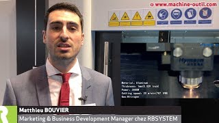 Rb System Exposait Une Machine De Découpe Laser Fibre Hymson À Tolexpo