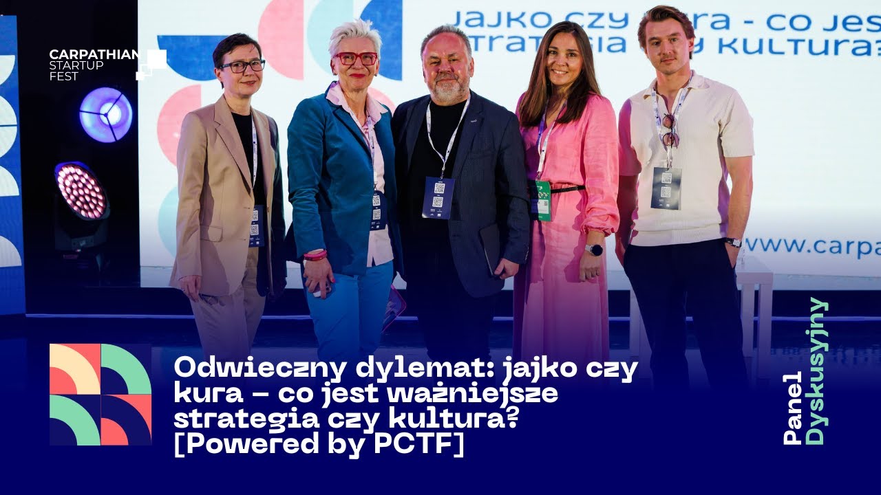 Odwieczny dylemat: jajko czy kura - co jest ważniejsze strategia czy kultura? [Powered by PCTF]