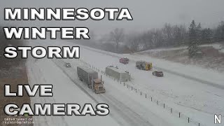 🔴 LIVE Minnesota Winter Storm Cams  - January 3, 2023