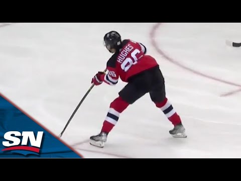 Jack Hughes Capitalizes On 2-On-1 To Complete First Career Hat Trick