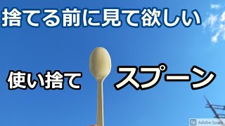 【商品紹介】使い捨てスプーンを紹介します