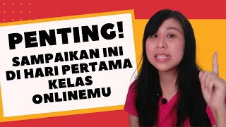 [ENGSUB] - Tips mengajar : Sampaikan 3 Hal Ini di kelas Online Pertamamu
