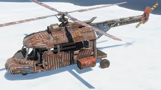 Rust - Самодельный Транспортный вертолет! Первый обзор!