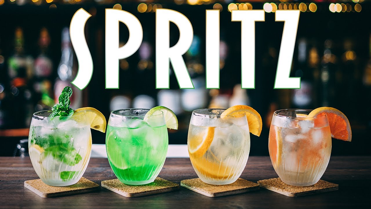 ЧЕТЫРЕ ЛЕТНИХ СПРИТЦ-КОКТЕЙЛЯ Освежающие и простые