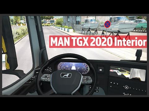 MAN TGX 2020 Interior Güncellemesi - ETS 2 ProMods 2.50 Balkanlar...