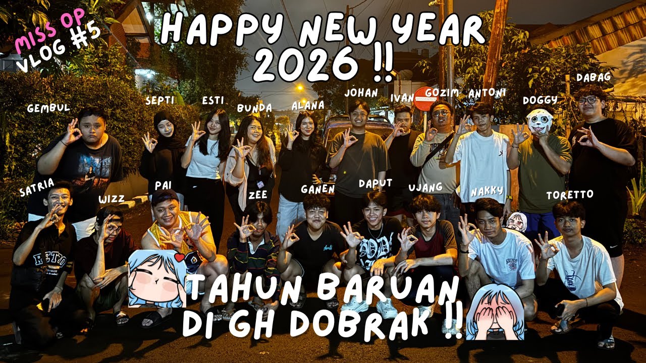 TAHUN BARUAN DI GH DOBRAK !! 🔥🔥 ANTONI APIPI 😋😋 