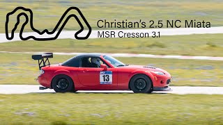MSR Cresson 3.1 - Christian's 2.5 NC Miata - APEX