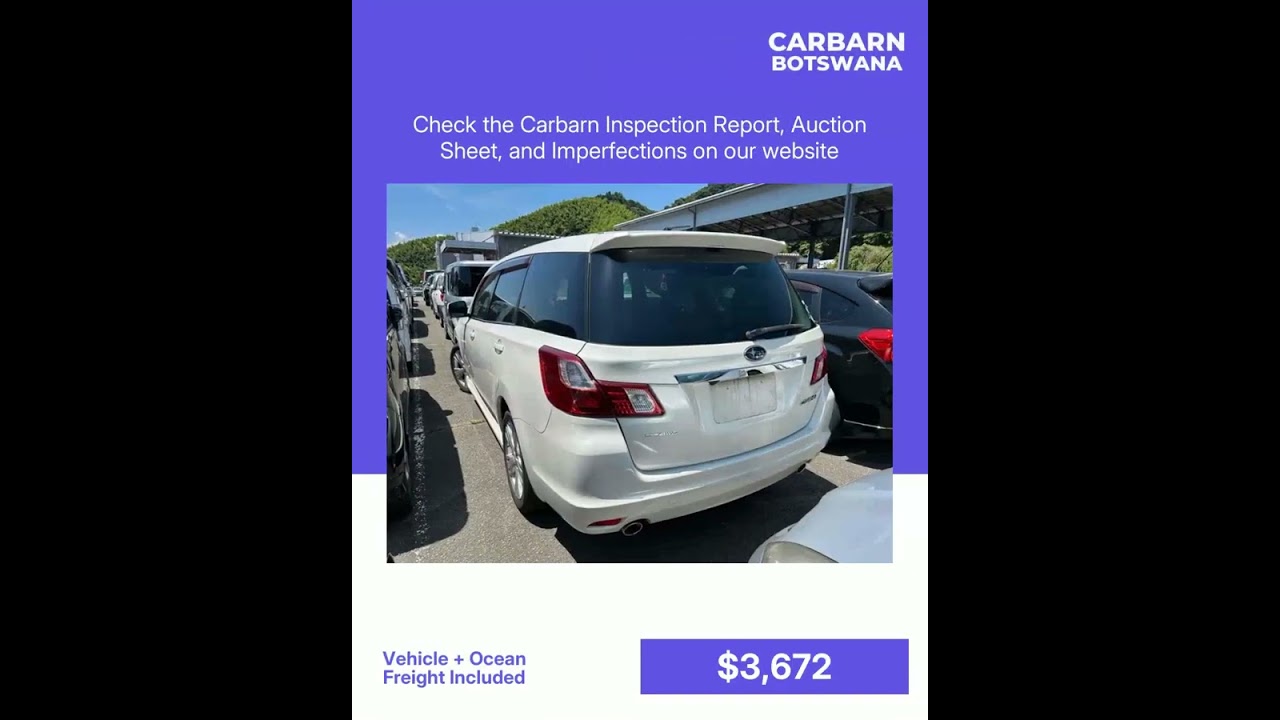 2012 Subaru Exiga Petrol