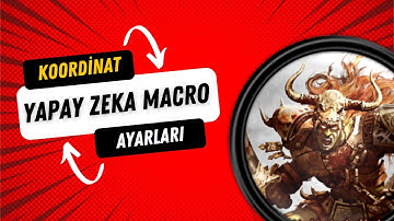 🔥 KNİGHT ONLİNE YAPAY ZEKA İLE GÖRÜNTÜ TESPİT MACRO - %100 BAN KORUMASI - KOORDİNAT AYARLARI