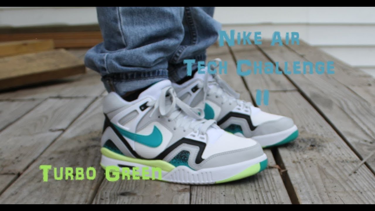 nike air tech challenge 2 turbo green