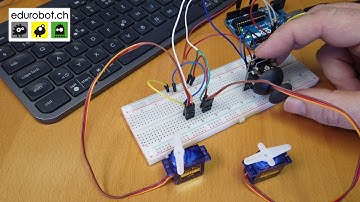 Arduino: contrôle de deux servos avec un joystick