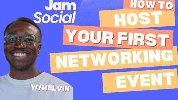 How to HOST your First Networking Event! #networkingevent