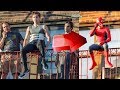 Tom Holland's Most Insane Stunts without a Stunt Double  Tom Holland Performing Stunts Without Help