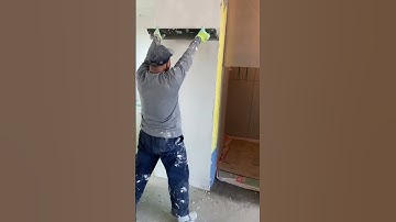 Using this wide tool to scrape putty is very convenient, tools to improve work efficiency #wallpaper