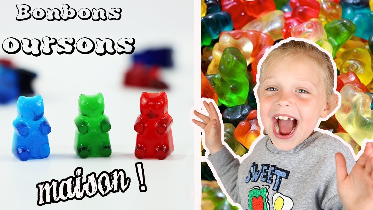 Un bonbon maison de 1 kilo ! {ourson gélifié} [recette ] - Prunille fait  son show