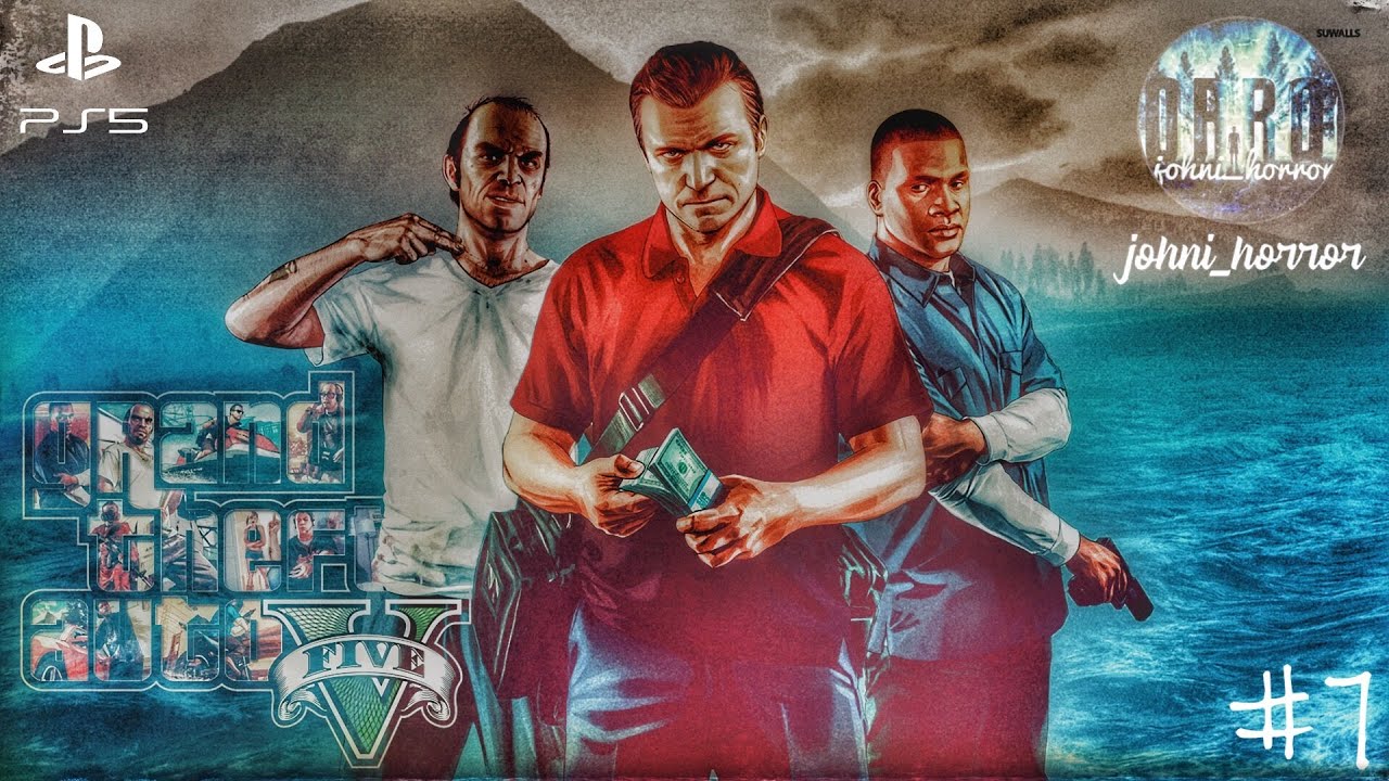 gta5 онлайн. gta 5 сюжет онлайн. гта 5 прохождение сюжета. версия ps5 ...