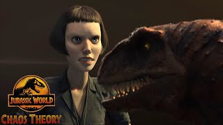 Soyona Santos Tries To Kill The Handler| Jurassic World Chaos Theory Season 3 Clip! Atrociraptors