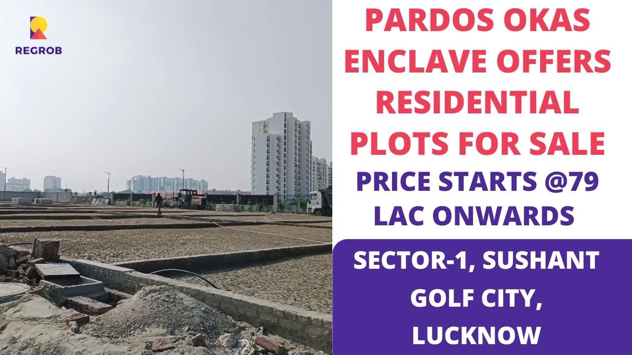Plots For Sale in Sushant Golf City, Lucknow ☎️ 7428092718 Pardos
