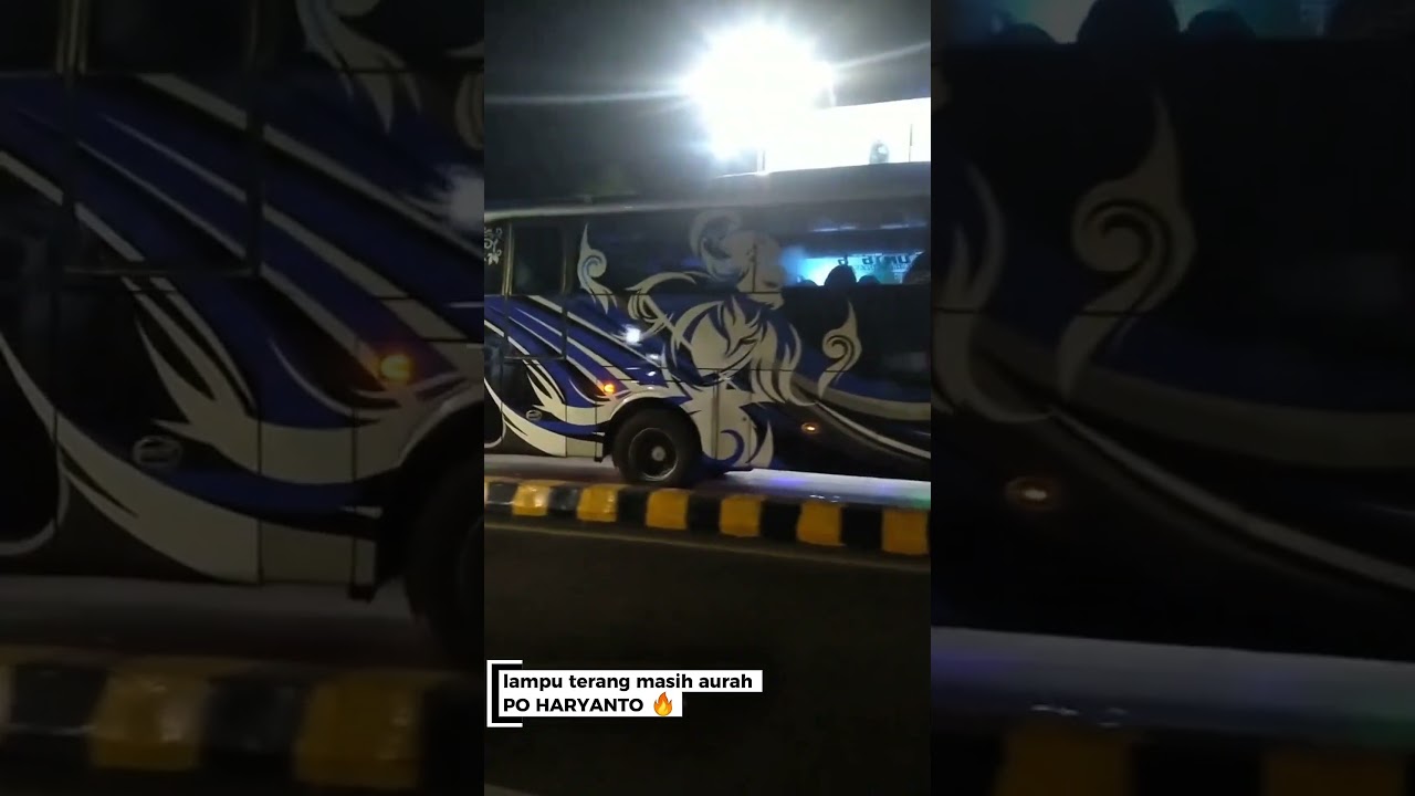 Bus Bali Trans Eks PO Haryanto Ketemu Malam Hari 😱”