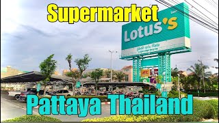Обзор супермаркета Lotus'S   Паттайя Таиланд