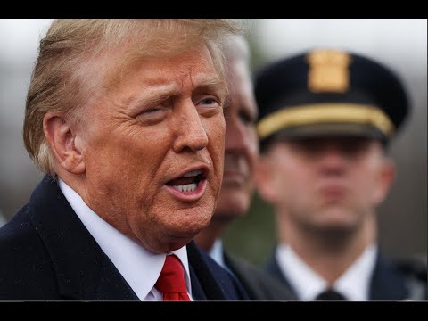 Трамп прибыл на похороны офицера, застреленного преступником 21 раз выпущенным из тюрьмы прокурорами