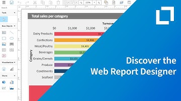Create Reports, Statistics, Lists and More Directly in Your Browser with the Web Report Designer