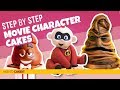 3 Movie Character Cakes| Compilation | How To Cake It