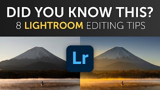 8 Lightroom Editing TIPS You Might NOT Know!