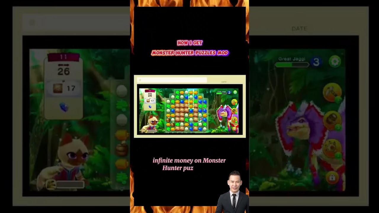 Monster Hunter Puzzles  Mod Apk 2025  New Mod Android & iOS