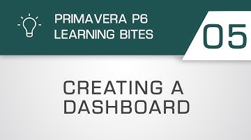 Learning Bites S02E05 - Creating Dashboards in Primavera P6 EPPM