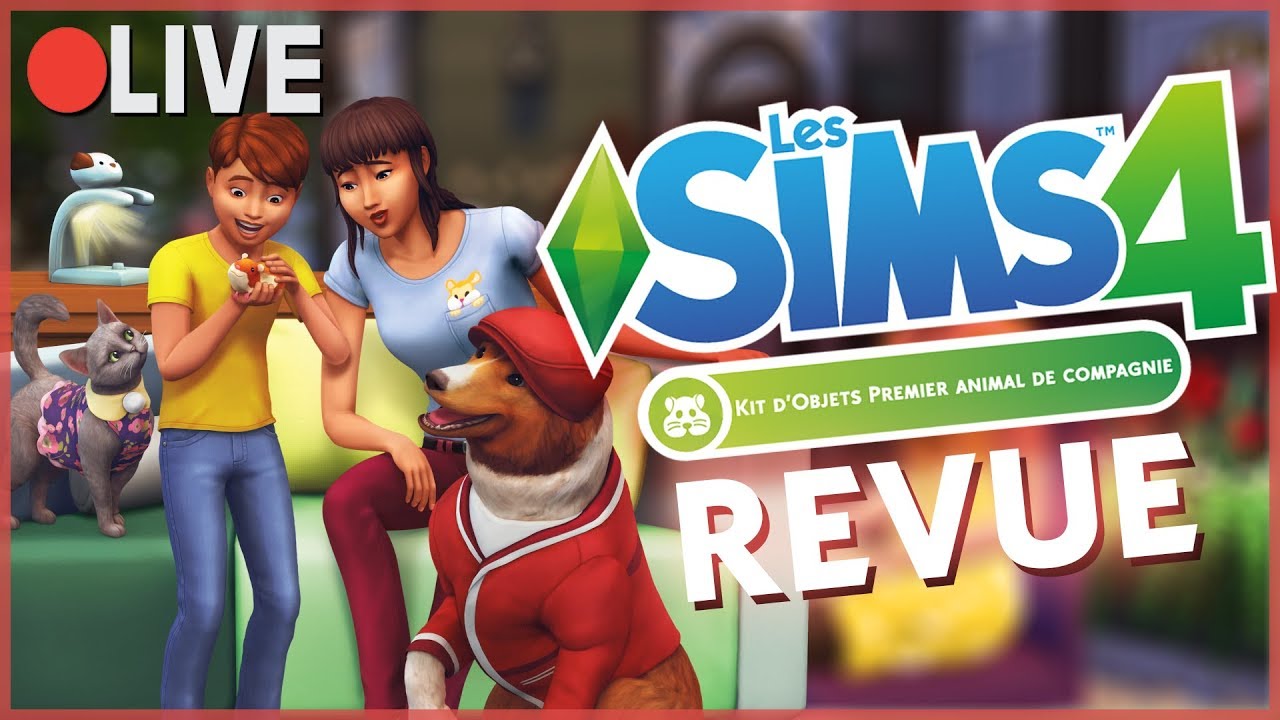 LES SIMS 4 PREMIER ANIMAL DE COMPAGNIE 🐹 Découverte et avis ! (Kit d