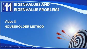 CHP11V8 HOUSEHOLDER METHOD