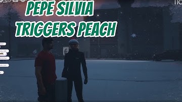 Pepe Silvia Triggers Peach -  Jennybeartv || GTA 5 RP NoPixel