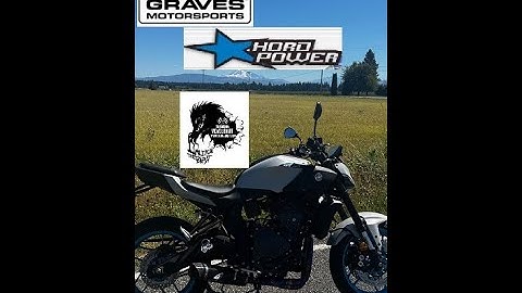 2025 Yamaha MT07; HORD intake with Graves full exhaust, testing and tuning:  Flashed by Vcyclenut