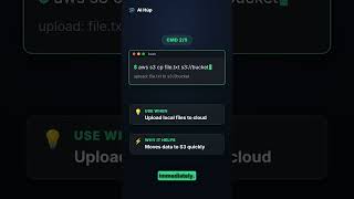 5 AWS CLI commands for daily dev tasks #Shorts
